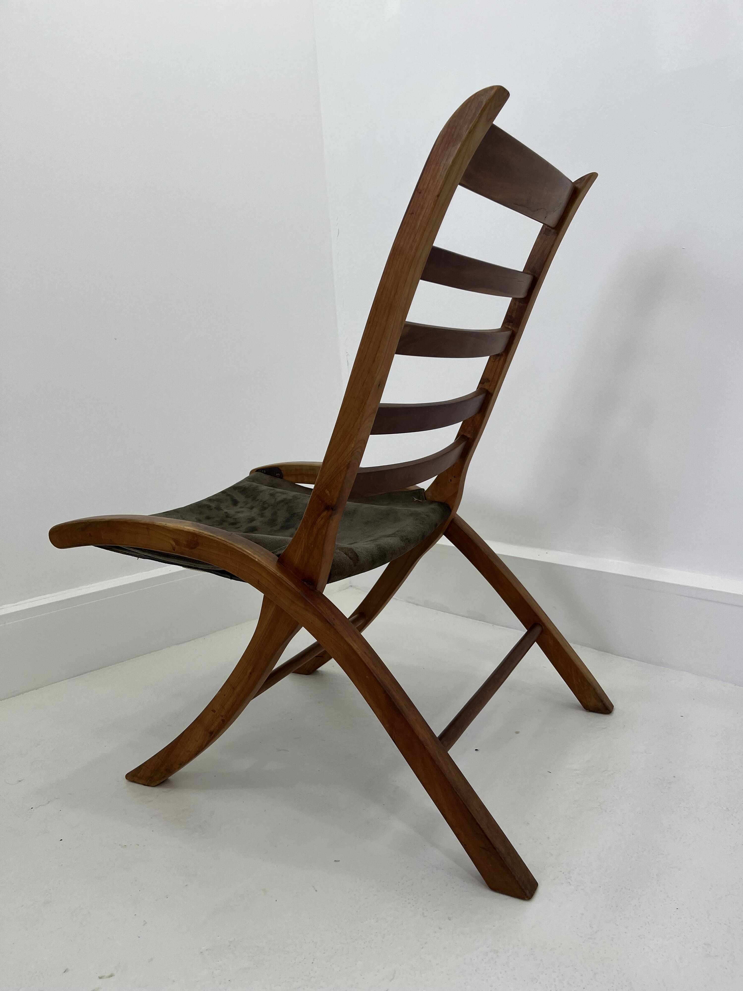 Vintage Leather Lounge Chair, 1970s