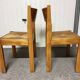 Set of 4 Luigi Gorgoni chairs 1980