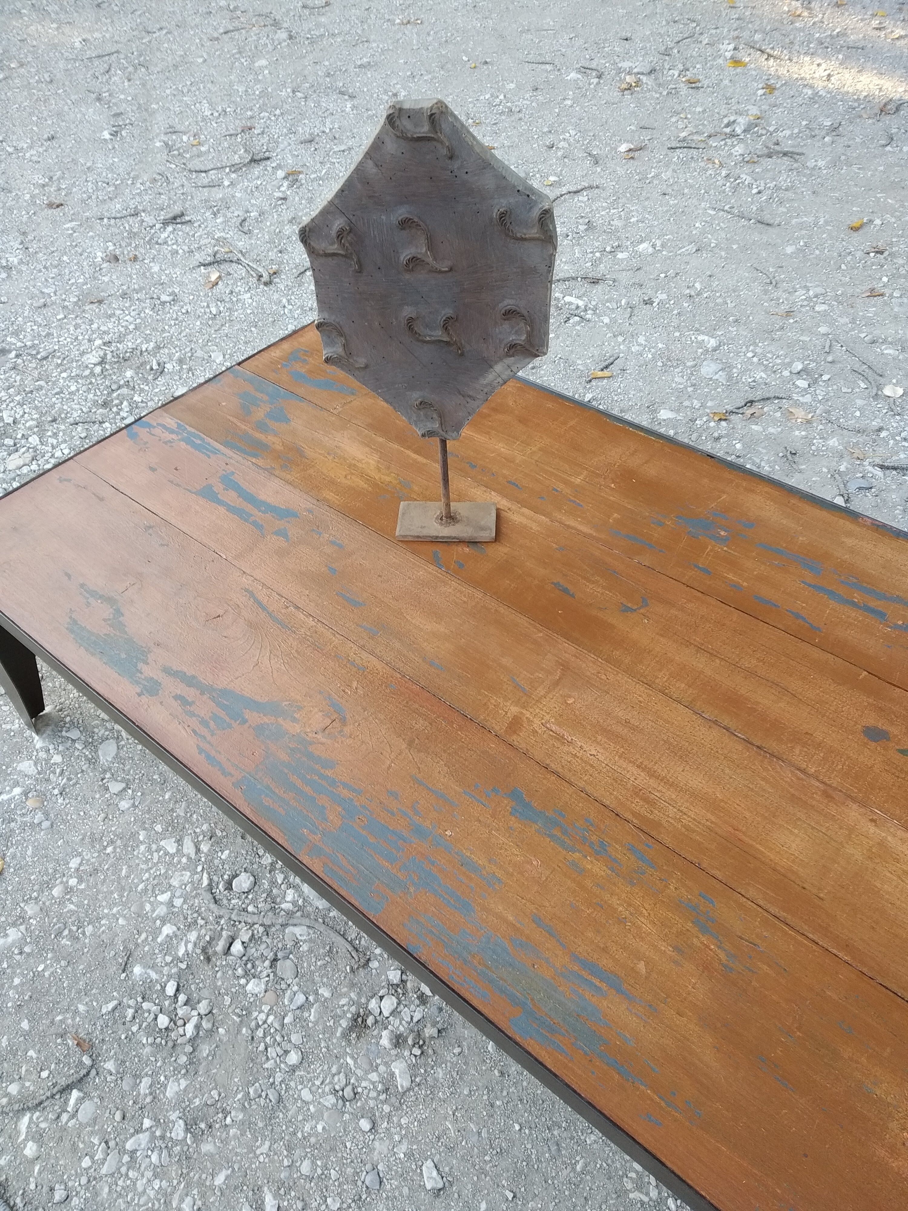 industrial coffee table
