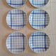 Set of 6 Moulins des Loups soup plates