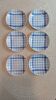 Set of 6 Moulins des Loups soup plates