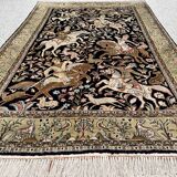 Ghoum silk carpet 104x162cm