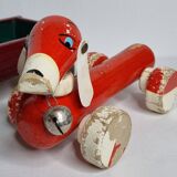 Set of three vintage pulling toys, 50s-60s