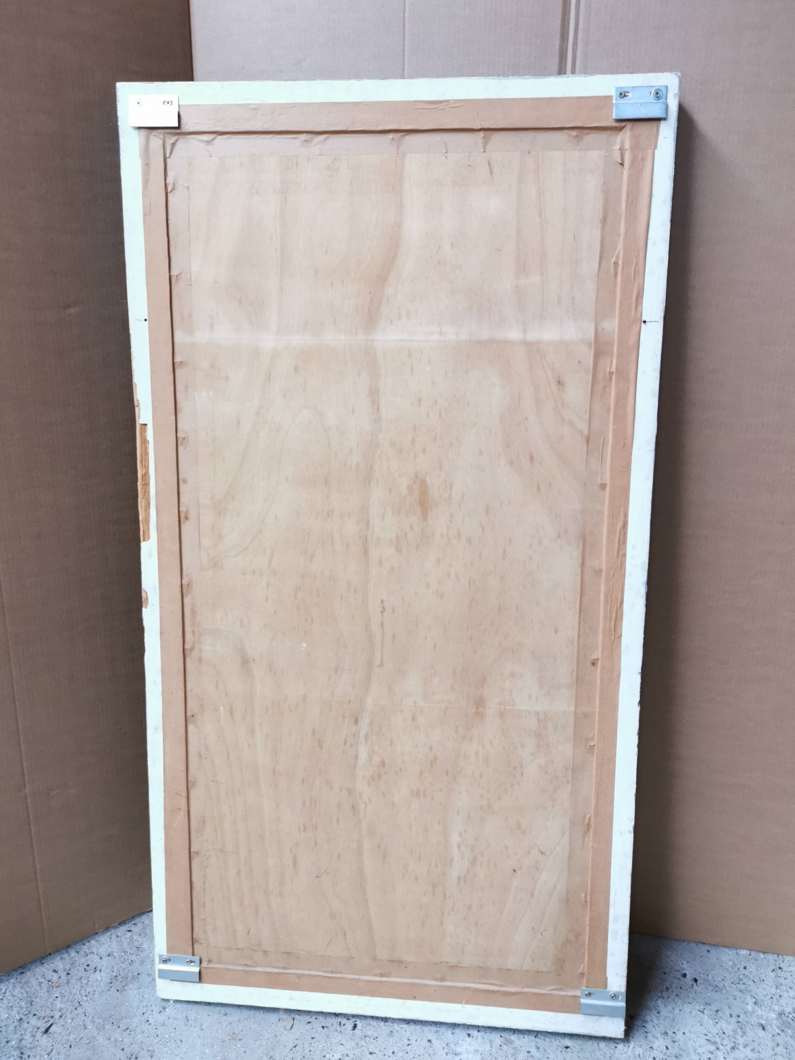 Large Sketch / Sanguine Painting of a Naked Man, signed ROULOT 66