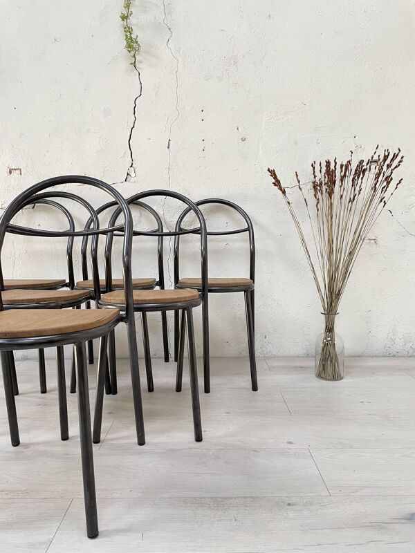 Chaise industrielle pour Mobilor, vers 1950