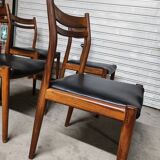 Vintage Scandinavian chairs Gessef teak 1960