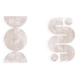 2 geometric art prints. (42x59.4cm)