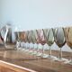 10 foot glasses and a glass pitcher