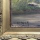 Tableaux HST "Paysages Barbizon" XIX° siècle par L. Henry + cadre