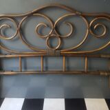 Tête de lit en rotin Vintage