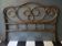 Vintage rattan headboard