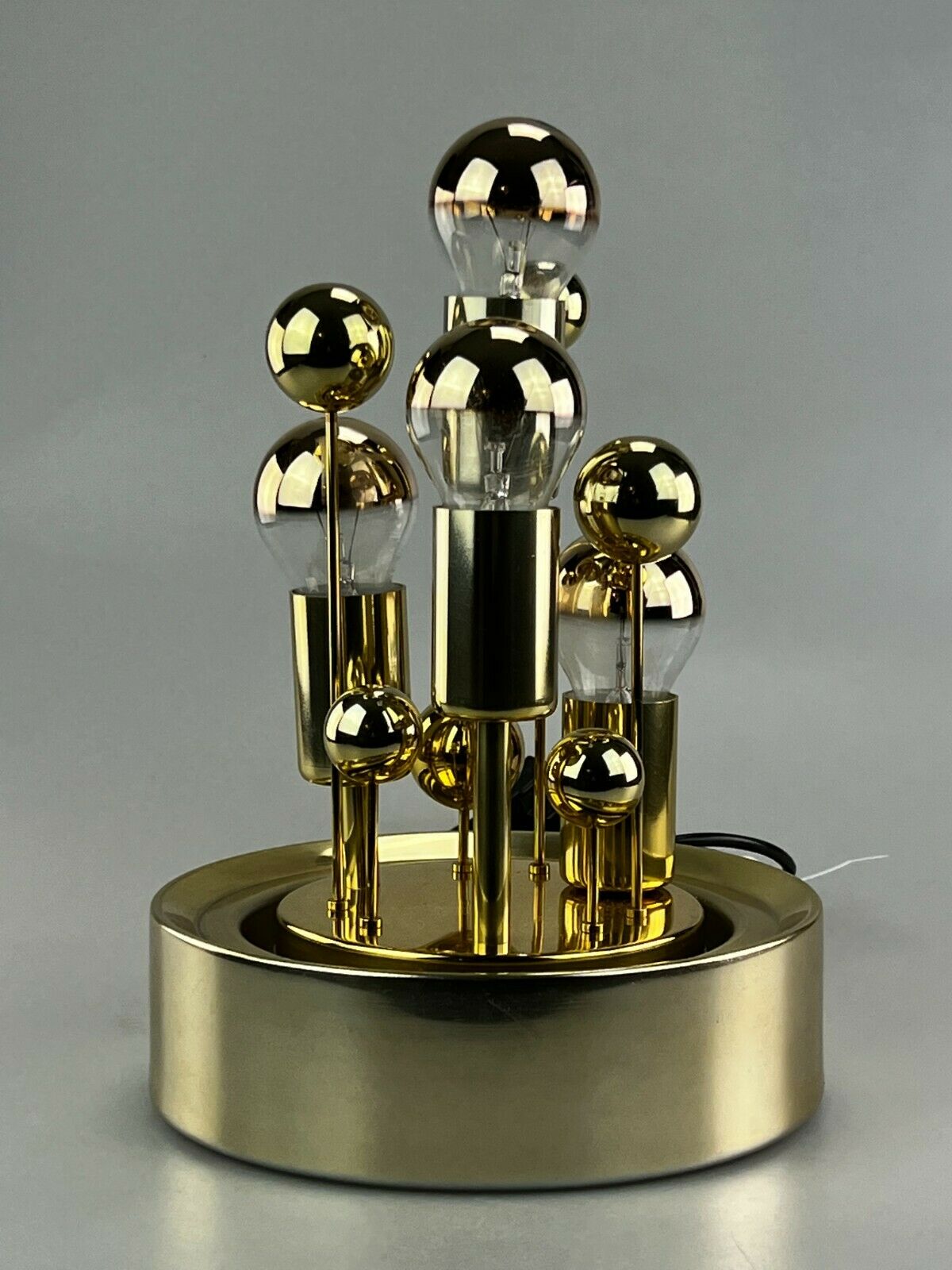 60s 70s table lamp ball lamp Doria "Big Ball" glass space age design