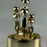 60s 70s table lamp ball lamp Doria "Big Ball" glass space age design