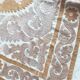 Vintage hand-embroidered tablecloth 137x142 cm
