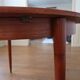 Table scandinave ronde extensible