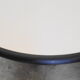 Coffee table round double-sided tray and tulip foot 70s