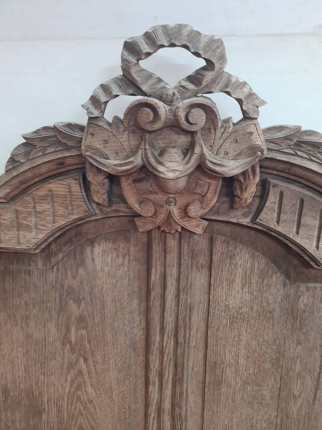 Oak headboard