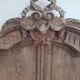 Oak headboard