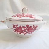 Pink Badonviller tureen