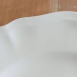Assiette montée ivoire Sarreguemines