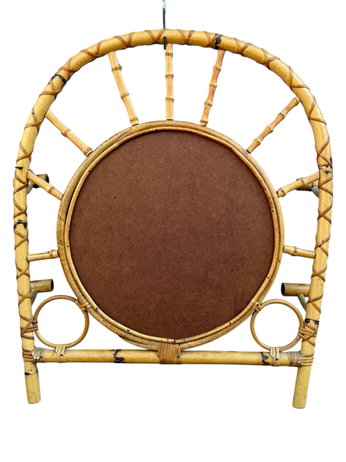 1960s French Roitn Coat Rack Mirror