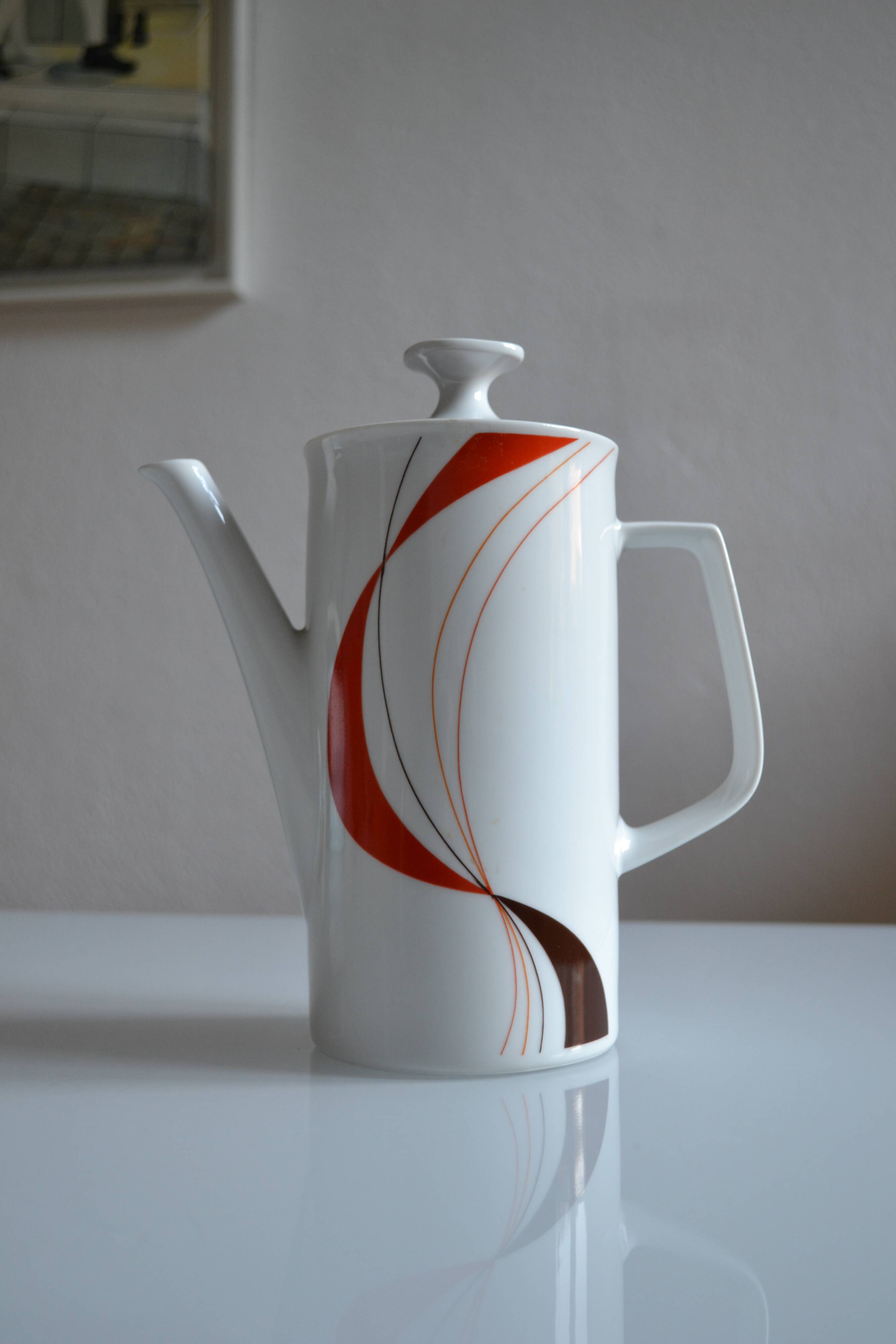 Winterling porcelain teapot Bavaria Germany vintage 1970