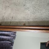 Beveled mirror in solid wood