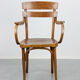 Antique bentwood armchair