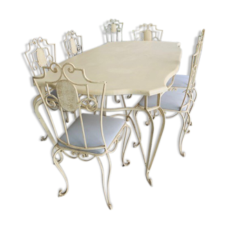 Table and 6 chairs