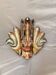 Ancient Sculpture Mask Wood Sri Lanka Naga Raksha Cobra Demon Kolam