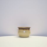 Brown flowerpot from Denmark