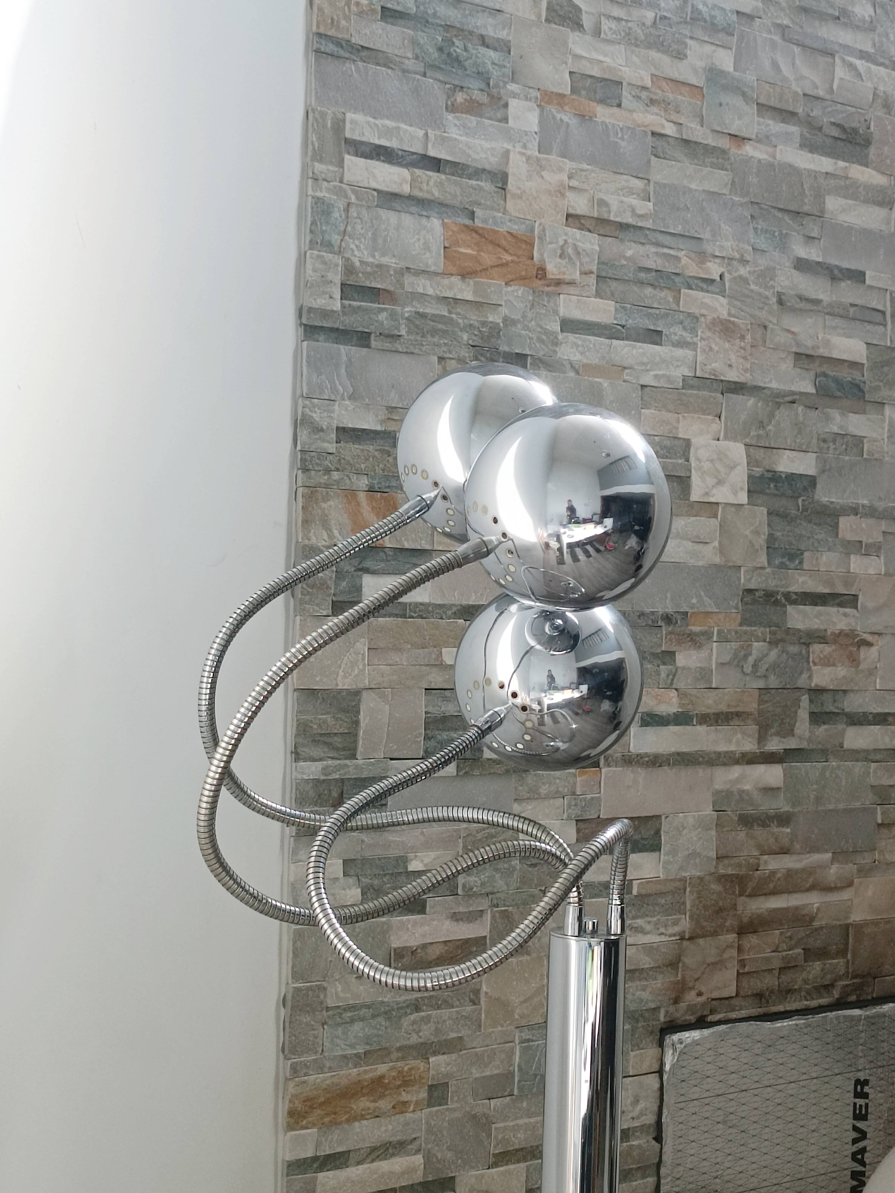 Eyeballs Floor Lamp by Goffredo Reggiani 1970s