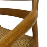 Vintage Niels Otto Moller Armchair Model 67 in Oak Danish Design