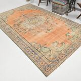 6x10 Paste Orange Classic Vintage Rug, 180x300Cm SK 3476