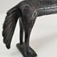 Horse sculptural brass solid patina black design