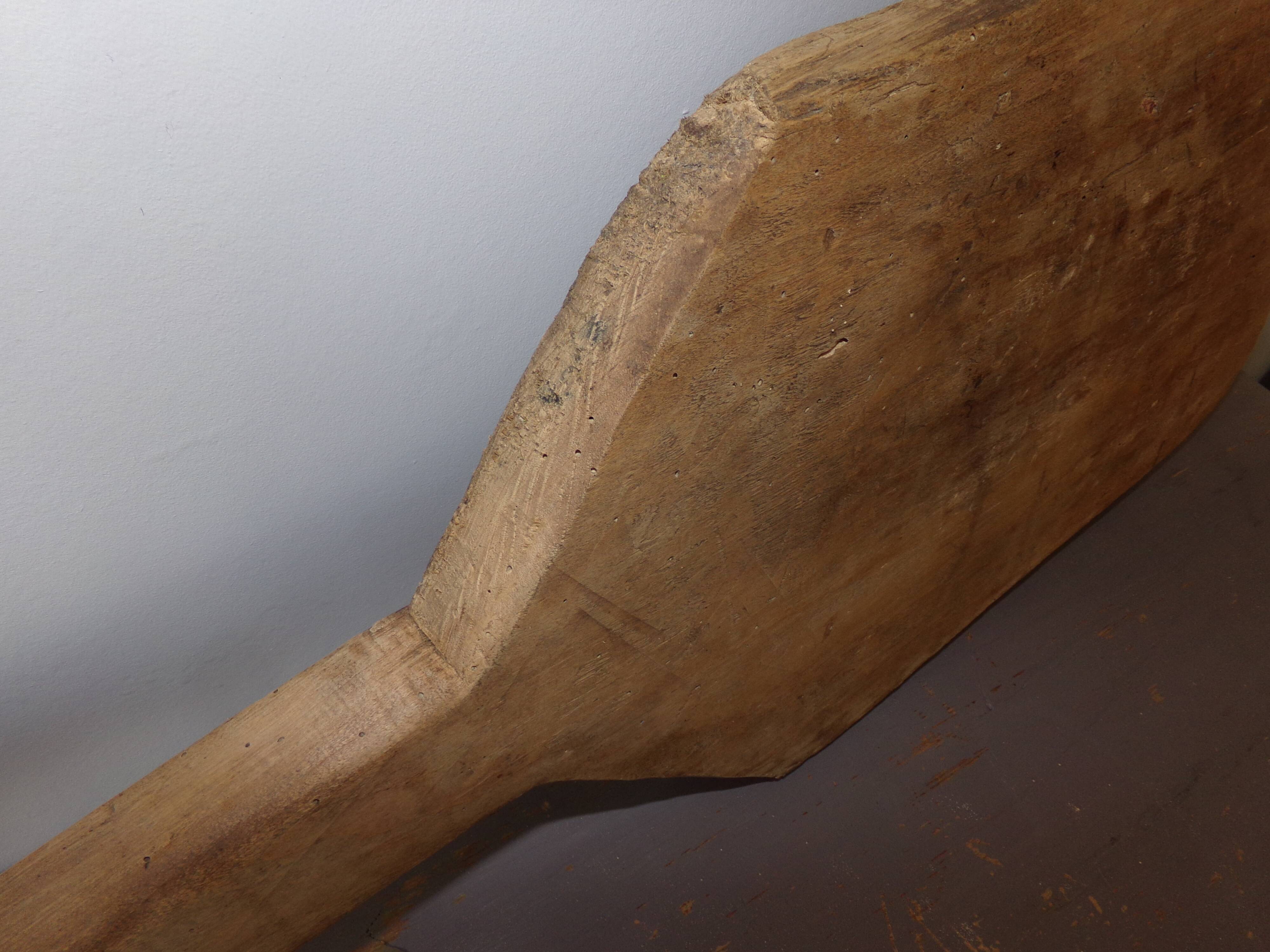 Wooden baker's shovel