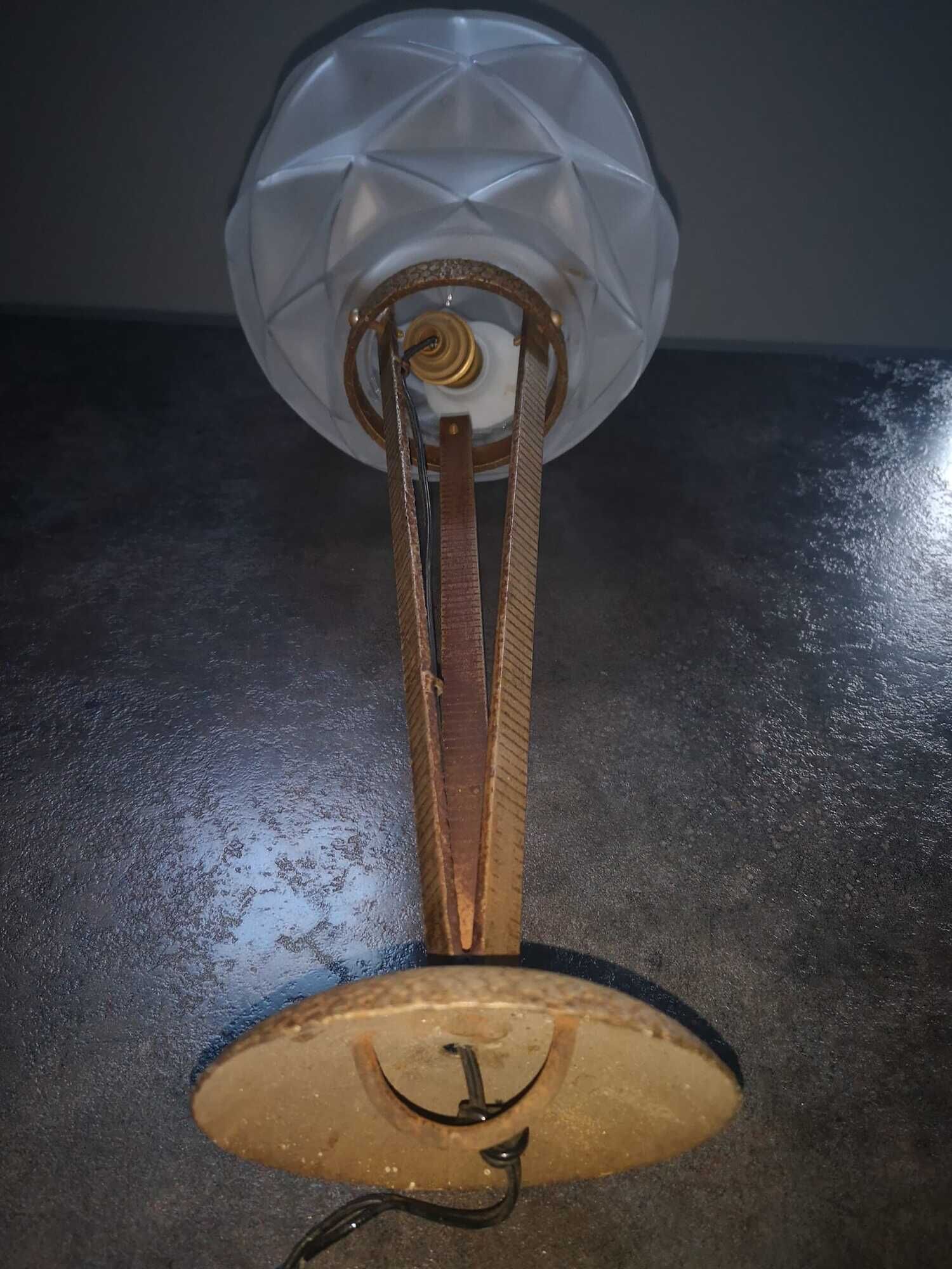 Old art deco pendant lamp 1930