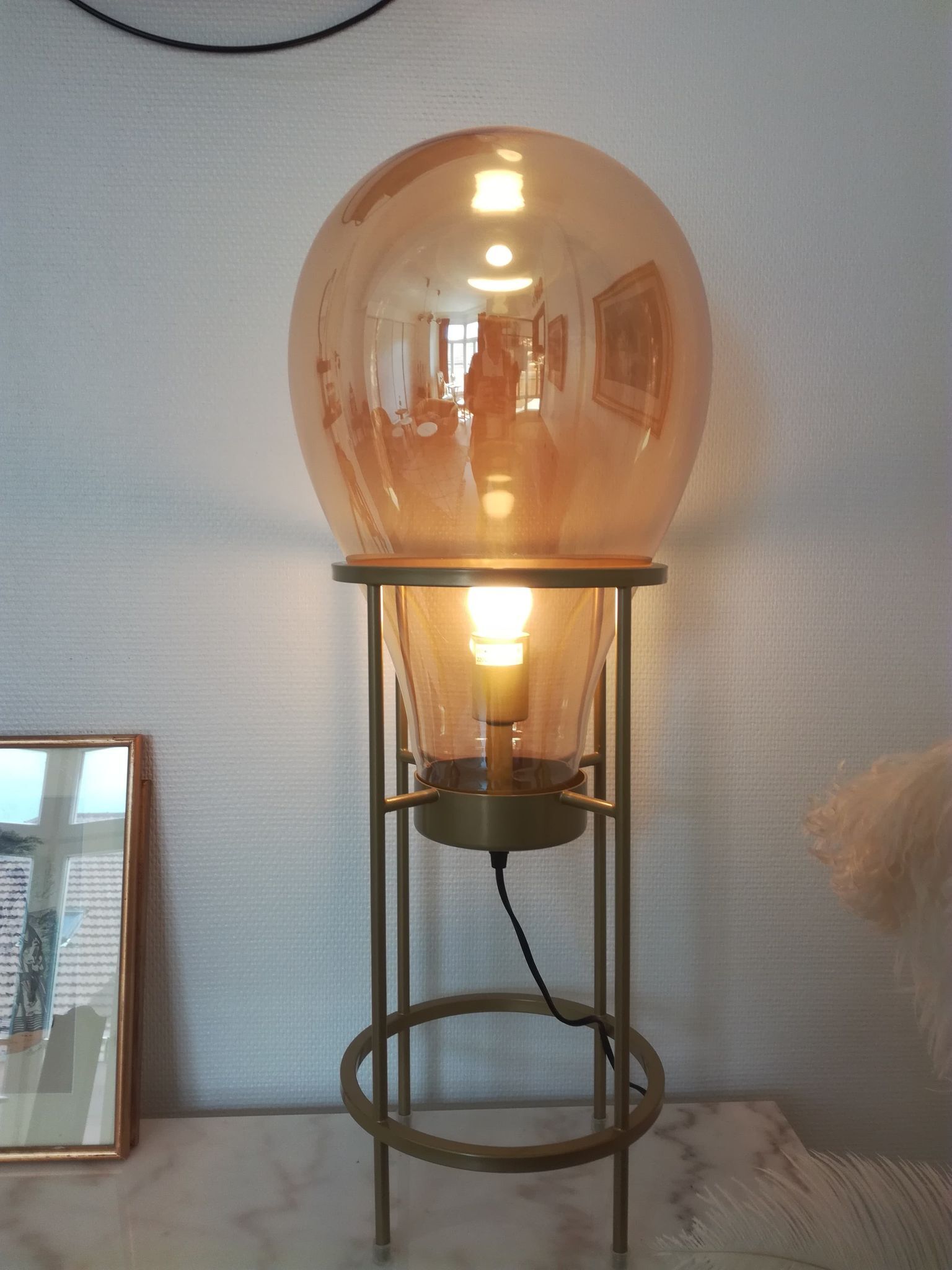 Lampe à poser Montgolfière 78cm