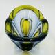 Coupe design en verre de Bohême Chribska