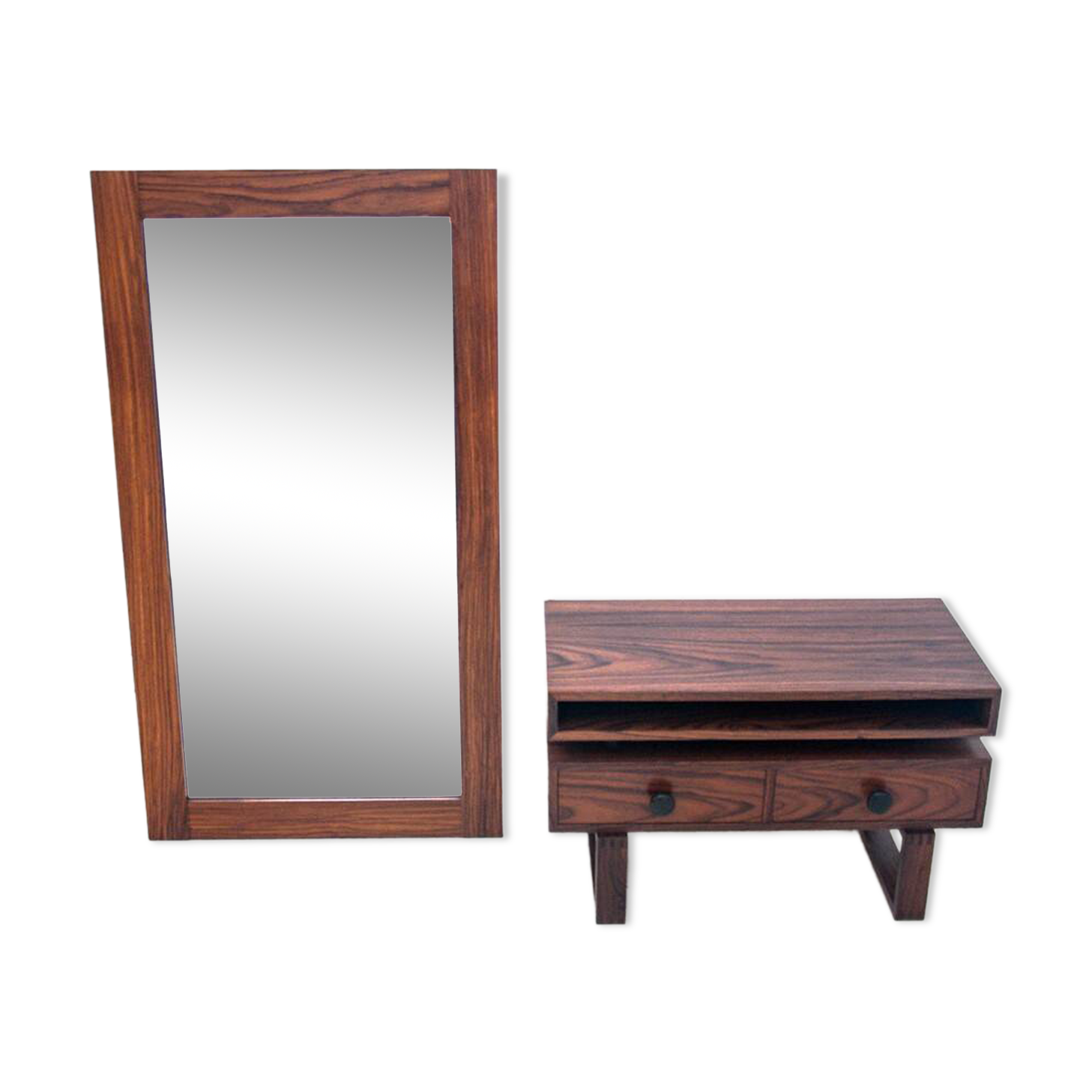A chest of drawers with a mirror, Danish design, 1960s