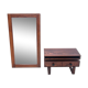 Commode avec miroir, design danois, années 1960