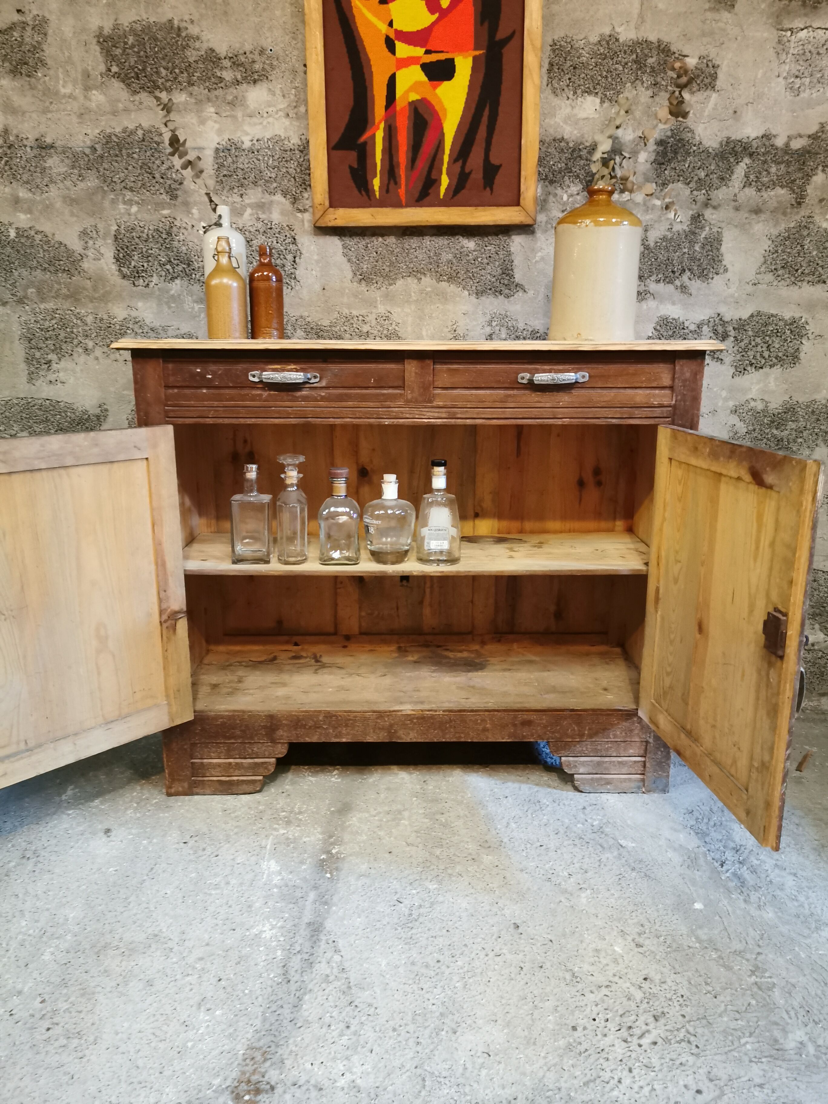 Art Deco wooden buffet