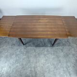 Scandinavian dining table in teak