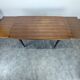 Scandinavian dining table in teak