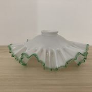Suspension en verre ondulé