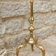 Old brass lamppost, Lampshade pagoda