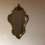 Miroir doré baroque 41x63cm
