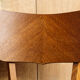 Set of 2 chairs, moleskine and wood