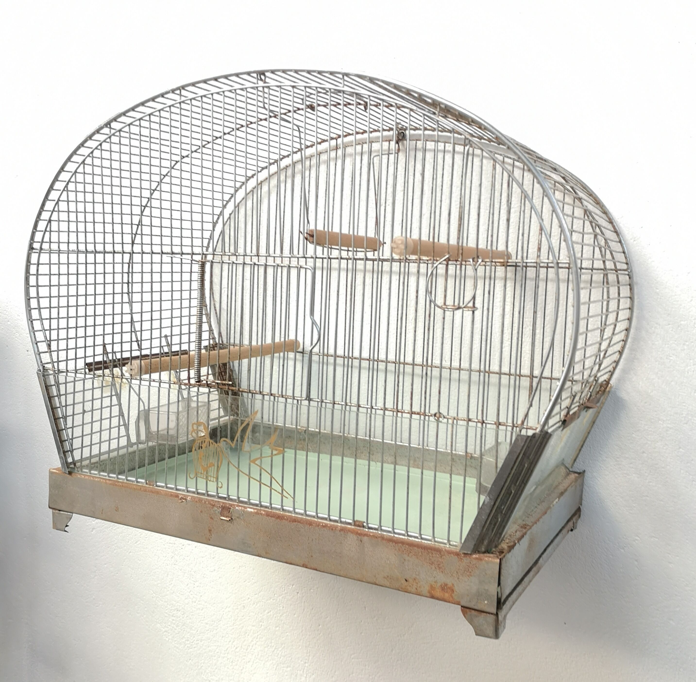30 year old bird cage