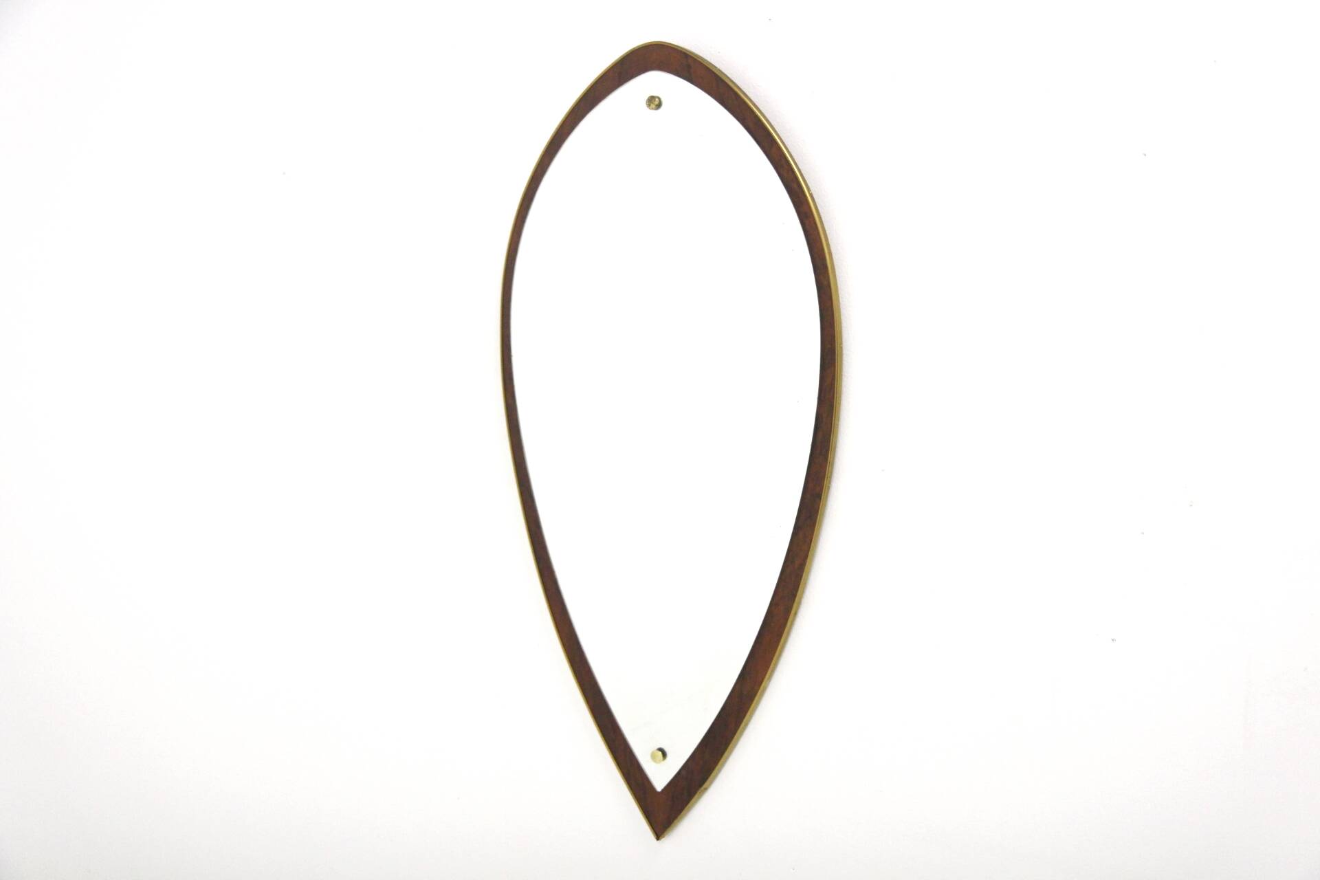 Scandinavian rosewood mirror, 88x43cm, Sweden, 1960